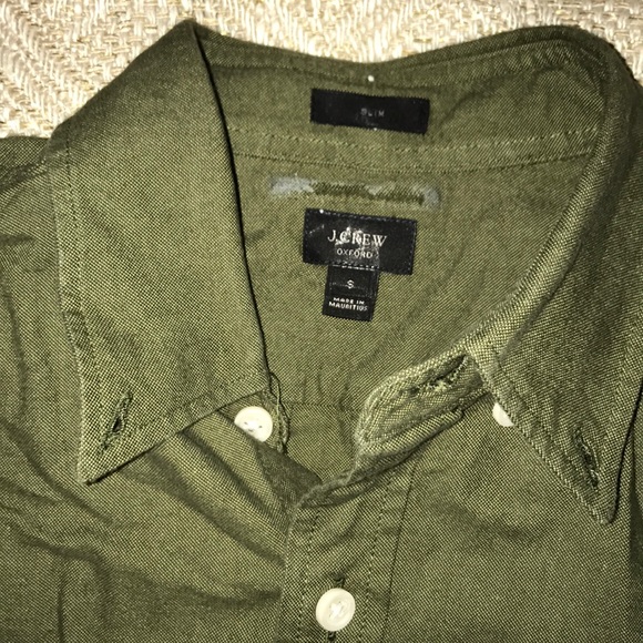 J. Crew Oxford buttondown sz S - Picture 2 of 3